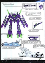 An evil morally ambiguous scientist who turns into a super-cool dragster complete with dinobot...sounds like Shattered Glass Wheeljack.