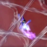 Savato seen hiding in its web around the heart.
