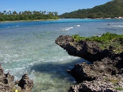 Rarotonga Beach, Cook Islands.