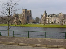 River Ness in Inverness, Scotland.