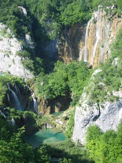 The Plitvice Lakes, a UNESCO World Heritage Site, Croatia.