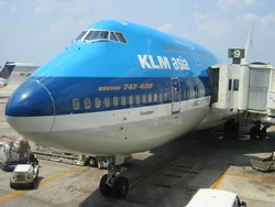 KLM 747-400, Schiphol Airport, Amsterdam, Netherlands