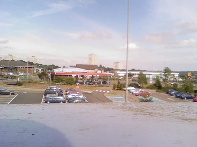 Some of Cumbernaulds Tower Blocks, taken from Town Centre Roof.