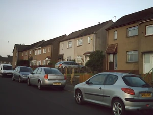 part of the low rise council estate that survives
