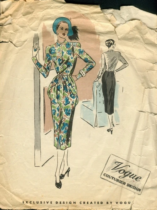 Vogue 335 - Vintage Sewing Patterns :  vintagepatterns peplum dress patterns