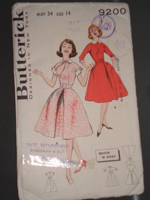 Butterick 9200