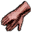 Red women's gloves