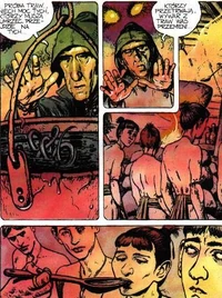 Trial of the grasses in the Zdrada graphic novel