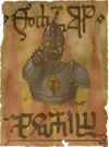 defaced Royal Temerian Guard recuiting poster