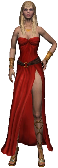 a courtesan