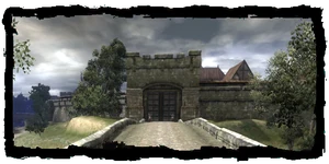 Merchants' Gate, seen from the Outskirts