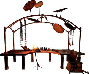an alchemy workbench