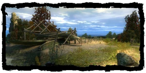 the landing
