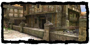 the Dwarven blacksmith's house