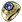 Gold sapphire ring