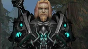 Un Caballero de la Muerte, visto en el trailer de WotLK