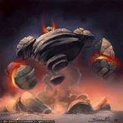 Un elemental de metal