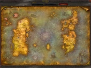 Azeroth térképe (2.0.1 patch szerint)