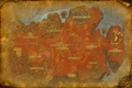 Een kaart van Hellfire Peninsula