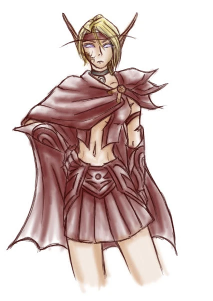 Aeyesa Indari as drawn by Zamboozle