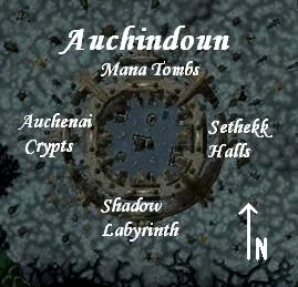 Auchindoun Zone Map