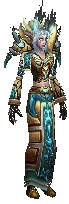 Current appearance, sans robes.