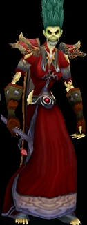An Undead Warlock.