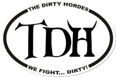 A bumper sticker from the guild, approx 4x3 inches.
