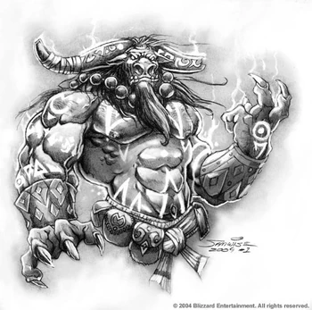 A Tauren Runemaster
