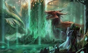 Creation of Nordrassil. Fan Art