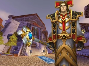 Saavedro, High Priest of Stratholme, around the time of the city's fall