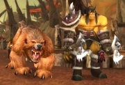 Rexxar and Misha in Thunderlord Stronghold