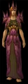 Human female wearing Doomcaller's Attire