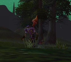 With the Crusaders defeated, Sekhesmet makes his escape from the Scarlet Monastery