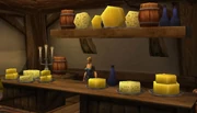 Cheese is a type of food in WoW.
