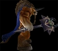 Tauren male wearing Gift of the Gathering Storm