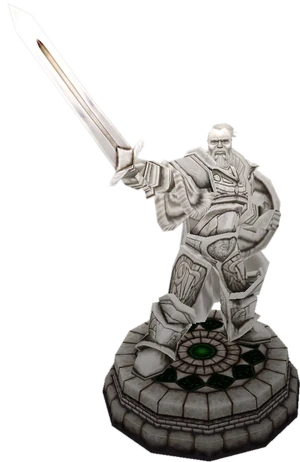 Statue straight-on