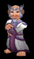 Gnome male wearing the Regalia of Undead Cleansing