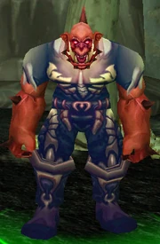 Red, the skin color of the orcs that fell to the blood haze