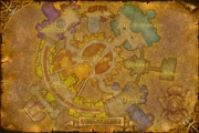 Ironforge Map (in-game)