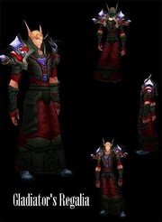 Blood Elf in Gladiator's Regalia