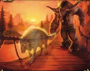 Rite of Vision art from the WoW TCG.