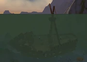 The Spirit of Silverpine lies broken on the bottom of the ocean