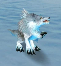 Image of Ragged Young Wolf