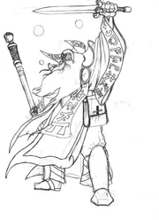 Archmage WC3 art
