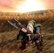 The official Dwarven Rifleman action figure.