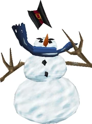 A Snowman pet