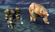 Rexxar and Misha in Desolace