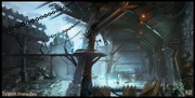 The dragon pens in Utgarde