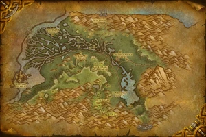 Map of Wetlands